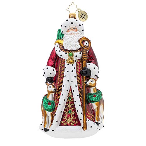 Black Friday - 40% OFF Christopher Radko Hand-Crafted European Glass Christmas Decorative Figural Ornament, Forest Friends