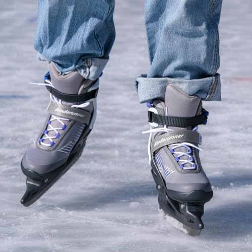 Bladerunner Igniter Ice W Allround-Schlittschuh für Freizeitläufer, Damen, Silber/Blau, 39