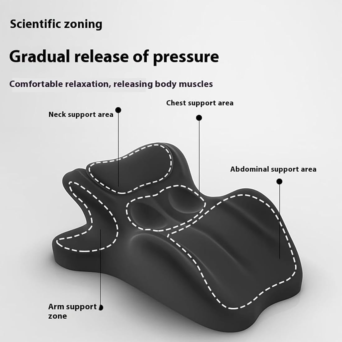 Couples Pillow Memory Foam Wedge | 27° Perfect Position Technology for Posture Support & Enhanced Intimacy, Multi Position Comfort (#3)
