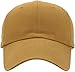 KB-Low Wheat Classic Cotton Dad Hat Adjustable Plain Cap. Polo Style Low Profile (Unstructured) (Classic) Wheat Adjustable