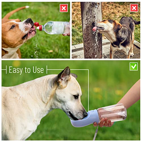 Mr. Pen Portable Dog Water Bottle 19oz (Foldable Plastic) — view 7