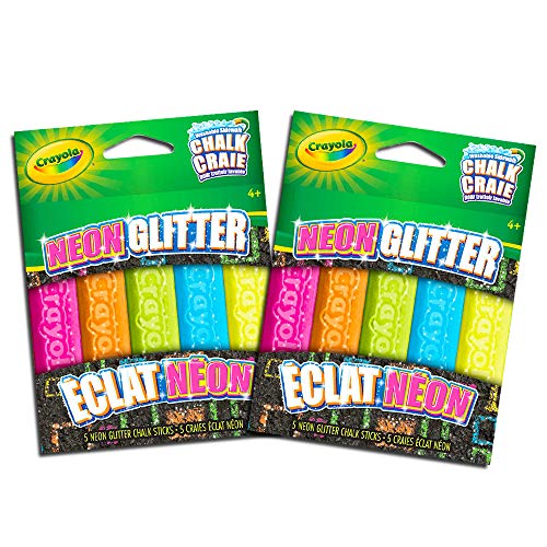 Crayola Special Effects Sidewalk Chalk - Neon (2-Pack)