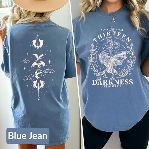 The Thirteen Throne of Glass Shirt - from Now Until The Darkness Claims Us Sjm Shirt, We are The Thirteen Shirt for Men Women Multi3
