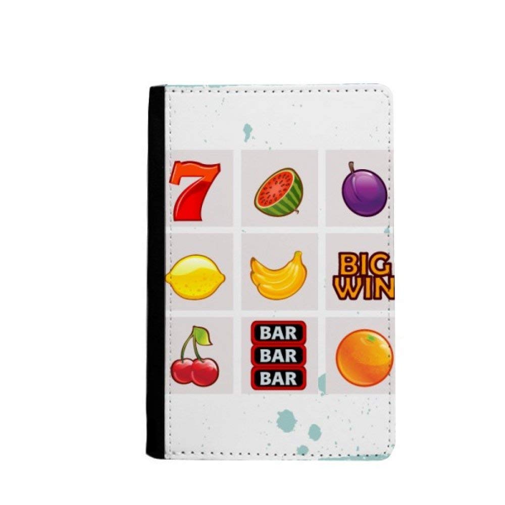 Étui portefeuille de voyage compact motif dessin animé multicolore