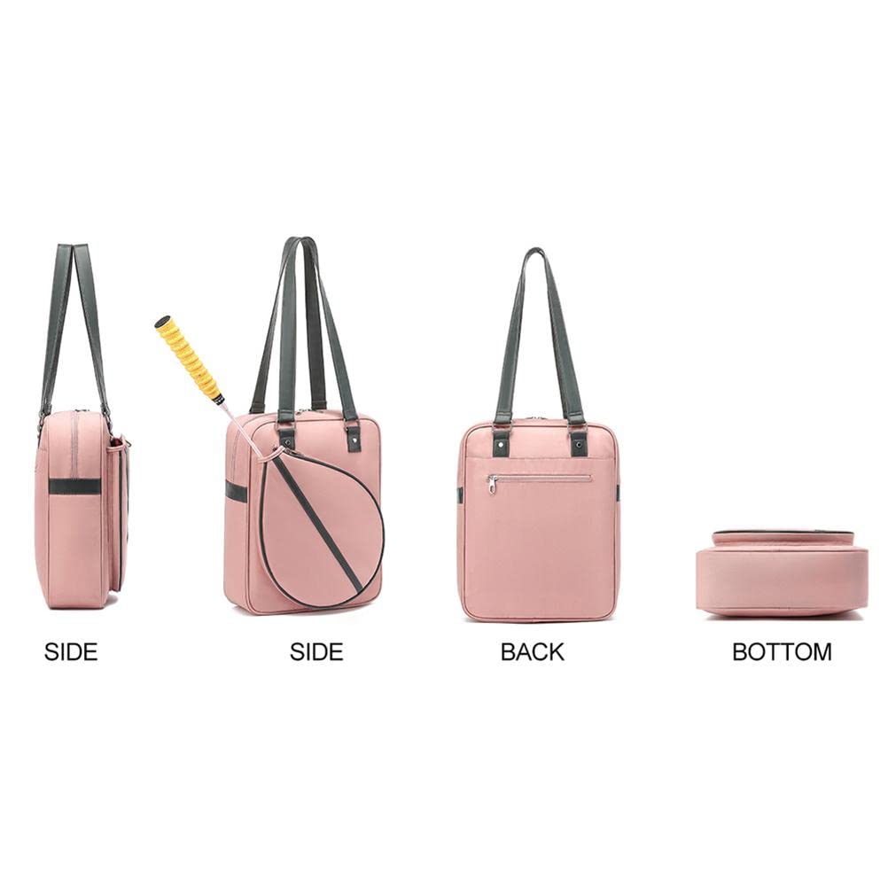 KENANLAN Borse da tennis da donna, borsa da badminton, borsa da badminton, borsa da tennis, borsa a tracolla per uomo e donna, per tenere racchette da tennis, borsa da palestra portatile per sport