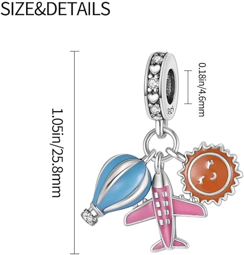 Miniatura 3 de Charms Beads fits for Charms Bracelets for Woman Girl Jewelry Beads Gifts for Women Bracelet&Necklac