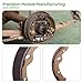 10L0L Golf Cart Brake Shoes Compatible with G14-G22 1993-up, Workhorse 1996-up, EZGO TXT 1997-up and RXV 2008-up Models, OEM# 27943G01, JG5-F5330-00, 4 PCS