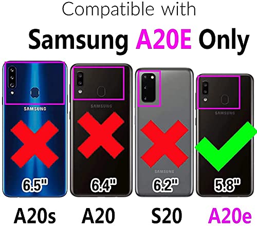 Coque Galaxy A20E KMKJ housse noire de protection intégrale pour smartphone