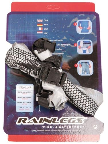 Rainlegs Reflective pantalon pluie ouvert réfléchissant mixte