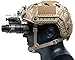 DLP Tactical 3-Hole Type 2 Skeleton NVG Mount Shroud for ACH/MICH/OPS-Core Fast/Crye AirFrame Helmet (Tan)