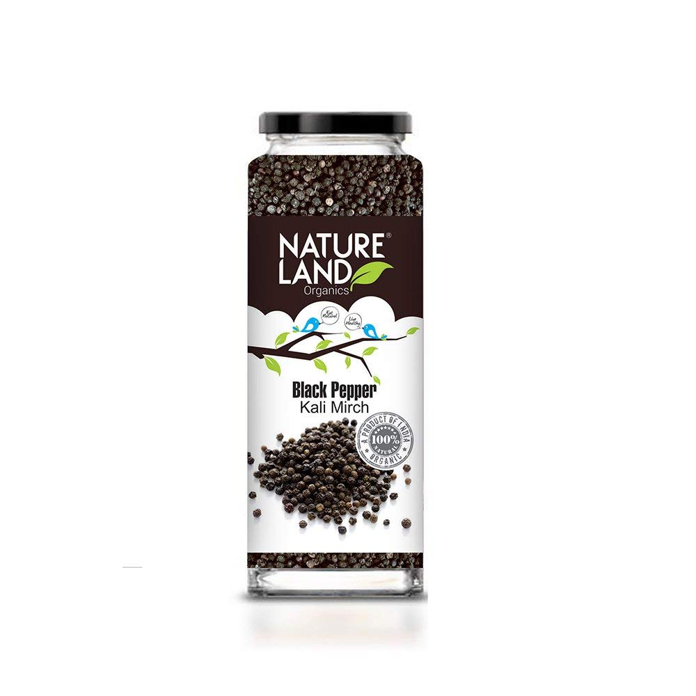 Poivre noir bio d'exception Natureland Organics pour les gourmets exigeants