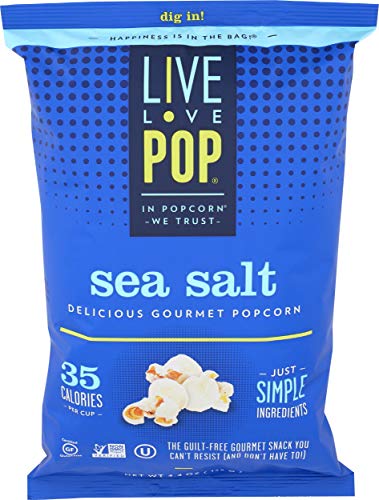 Live Love Pop, Popcorn Sea Salt, 4.4 oz