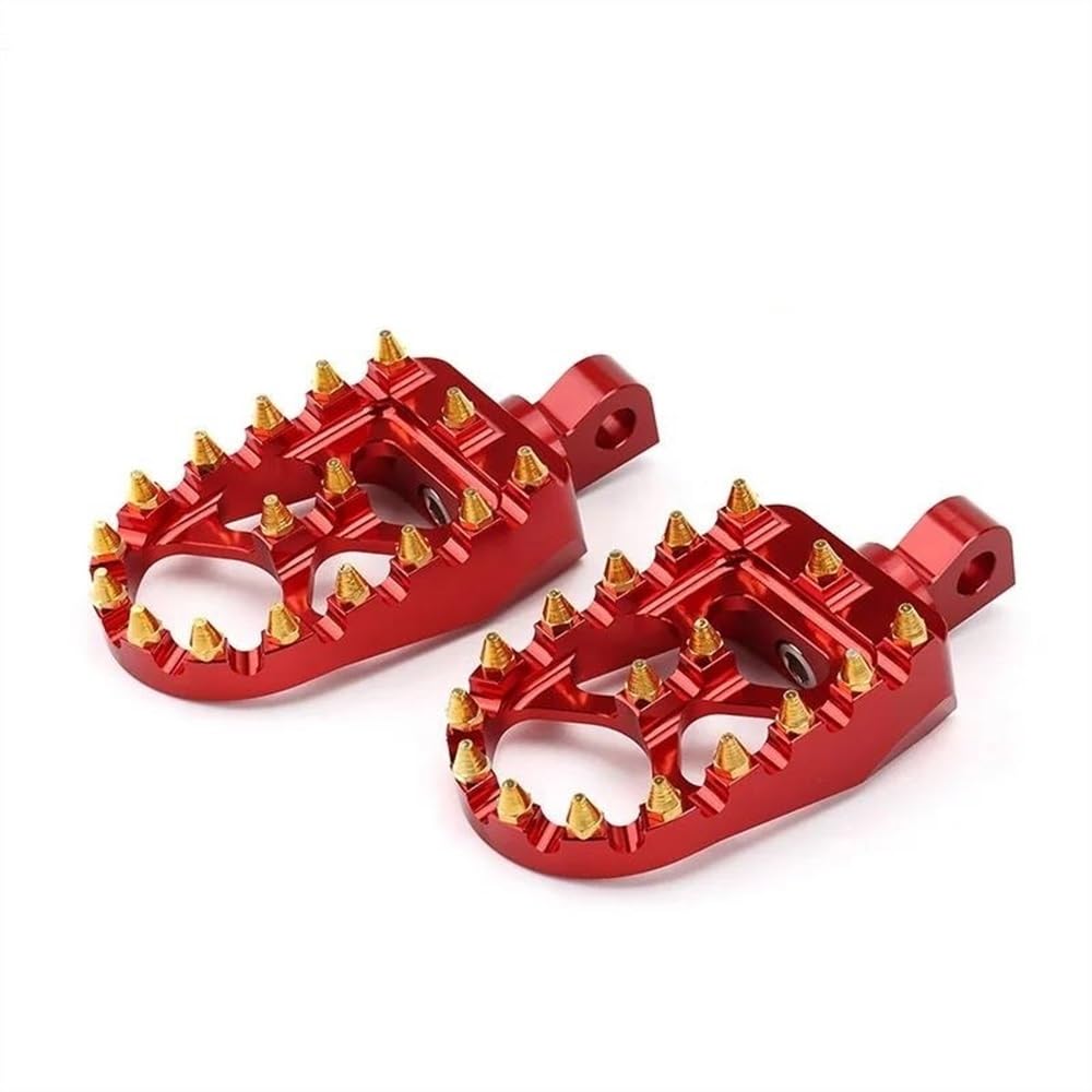 Repose-Pieds Larges Moto Accessoires Pédales pour Harley Street Bob Custom