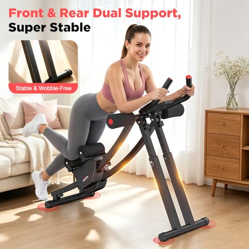 Image of RELIFE REBUILD YOUR LIFE Dual Track Ab Machine, Exercise Equipment