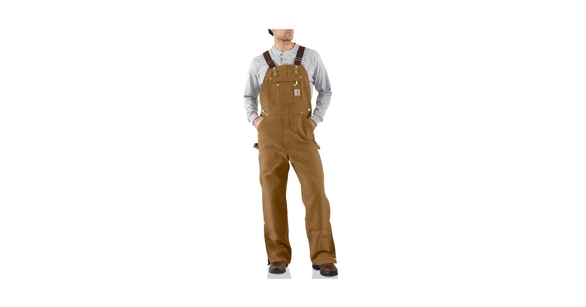 Carhartt duck bib overall 32×30 Carhartt Men's Duck Bib Overall - Black | Gemplers