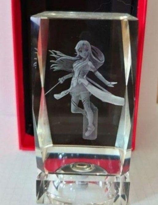 Amazon.co.jp: ソードアートオンライン アスナ 3D クリスタル