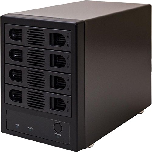Caja externa HDD 3.5 in 4 bahías SATA III USB 3.0 eSATA miniatura 1