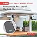 Pyle - Outdoor Speaker System Wired (Pair), Marine Grade 2 Way 300W Peak Power, 3.5