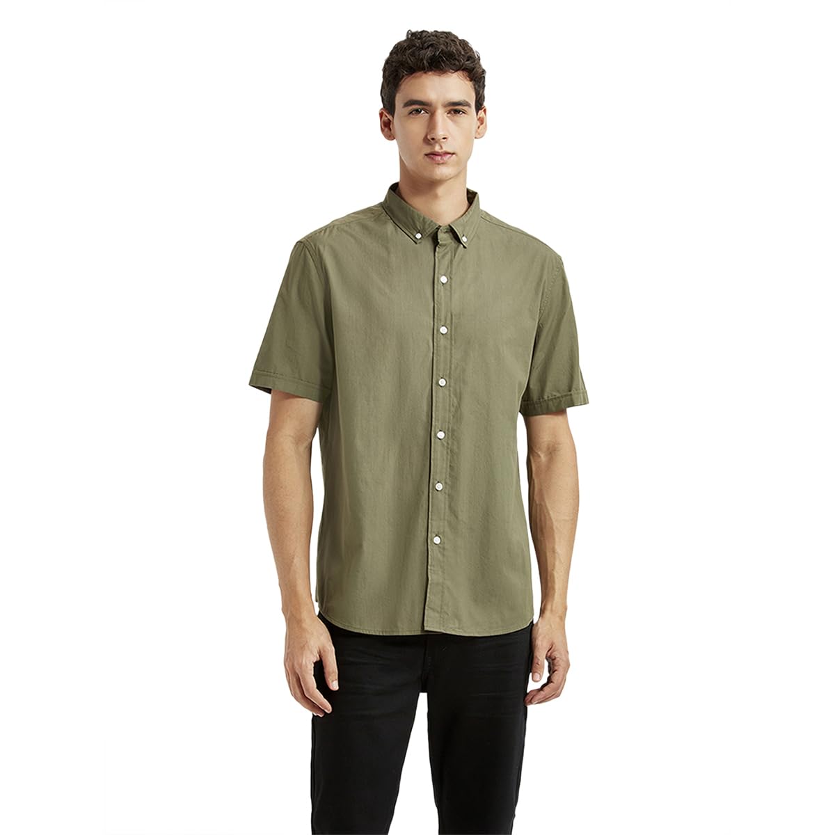 levi's Men's Cotton Solid Slim Fit Shirt-picture-45