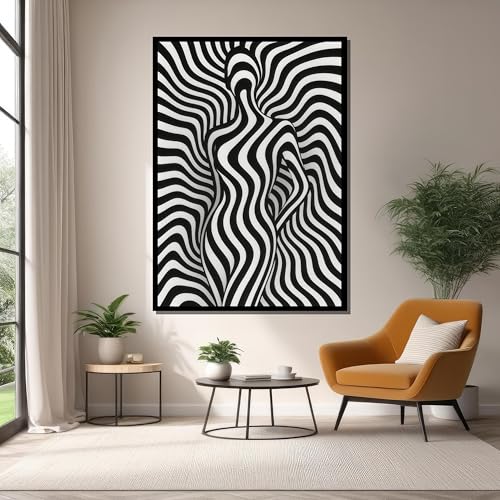 Peinture décorative minimaliste pour harmoniser un intérieur épuré