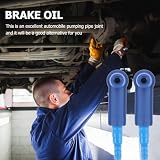 BESPORTBLE 5Pcs Exchange Tool Connector Brake Bleeding Kit, Universal Auto Car Oil Bleeder Pump Exchange Adapter Fluid Changer Automotive Fluid Bleeder Bleeding Connector Adapter