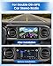 Hikity Android 13 Double Din Car Stereo 7 Inch Touch Screen Car Radio GPS Navigation WiFi Bluetooth FM Radio Mirror Link for iOS/Android Phones, with 12 Led Lights AHD Rear View Camera Mic