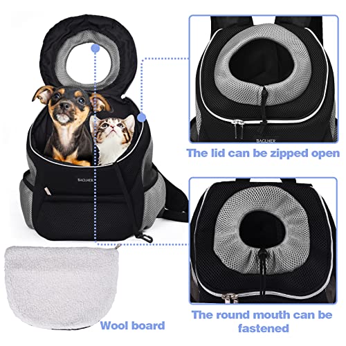 BAGLHER Pet Carrier Backpack, Comfortable Dog Cat Carrier Backpack, Weight-Reducing Shoulder Strap, Thicker Bottom Plate… - Image 6