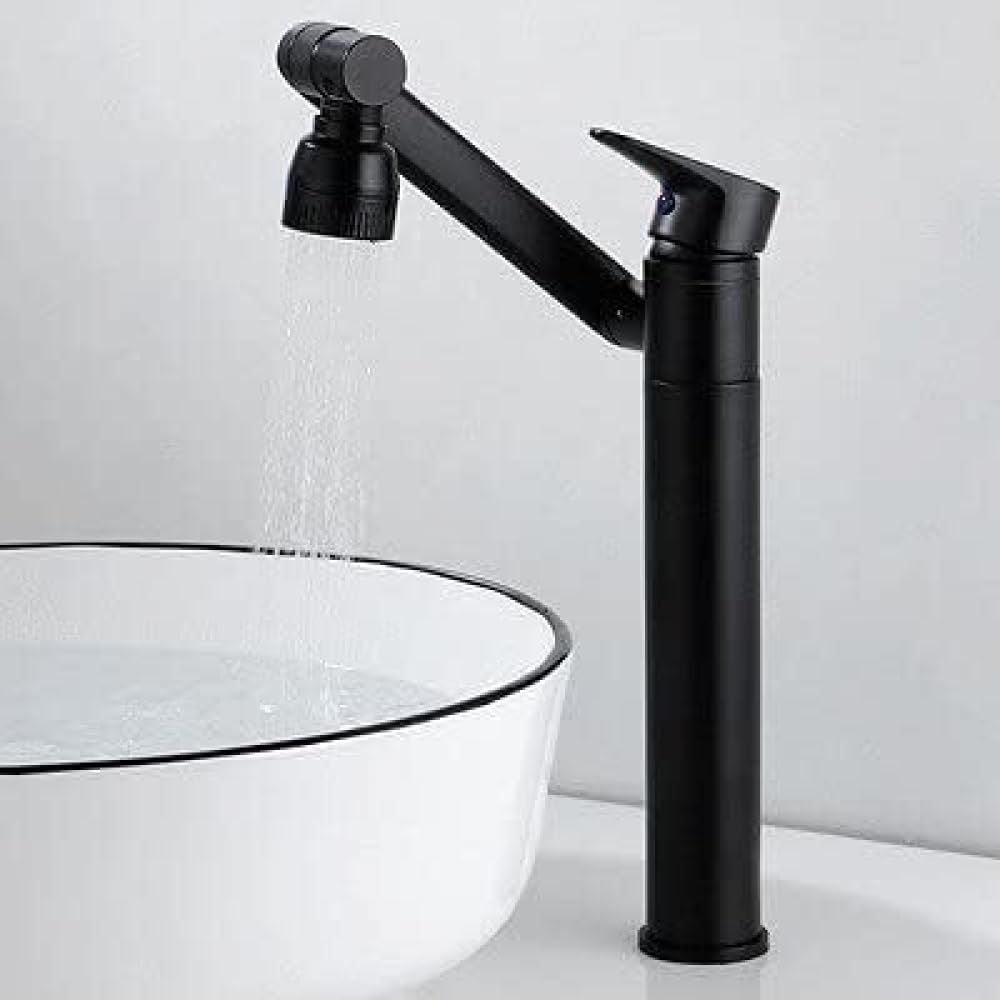 Robinet multifonction de salle de bain mélangeur eau chaude froide sur pont
