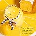 A Cheerful Giver — Lemon Butter Pound Cake - 34oz Papa Scented Candle Jar with Lid - Keepers of the Light - 155 Hours of Burn Time, Gift for Women, Yellow