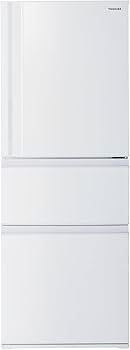 Amazon | TOSHIBA(東芝) 冷蔵庫 幅60.0㎝ 326L GR-V33SC(WU) 3ドア 右