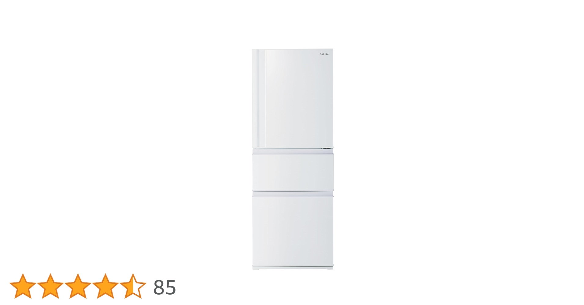 TOSHIBA 冷蔵庫 GR-U33SC(WU) 326L 東芝 GR-V33SC(WU) 3ドア冷蔵庫 (326L・右開き) マットホワイト