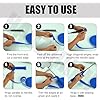 16.4ft Tennis Racket Grips Badminton Racquet Grip Tape Absorbent Towel Racket Overgrip Anti-Skid Towel Grip Wraps Big Reel Towel Tape Roll for Pickleball Racket Bike Handle Fishing Rod