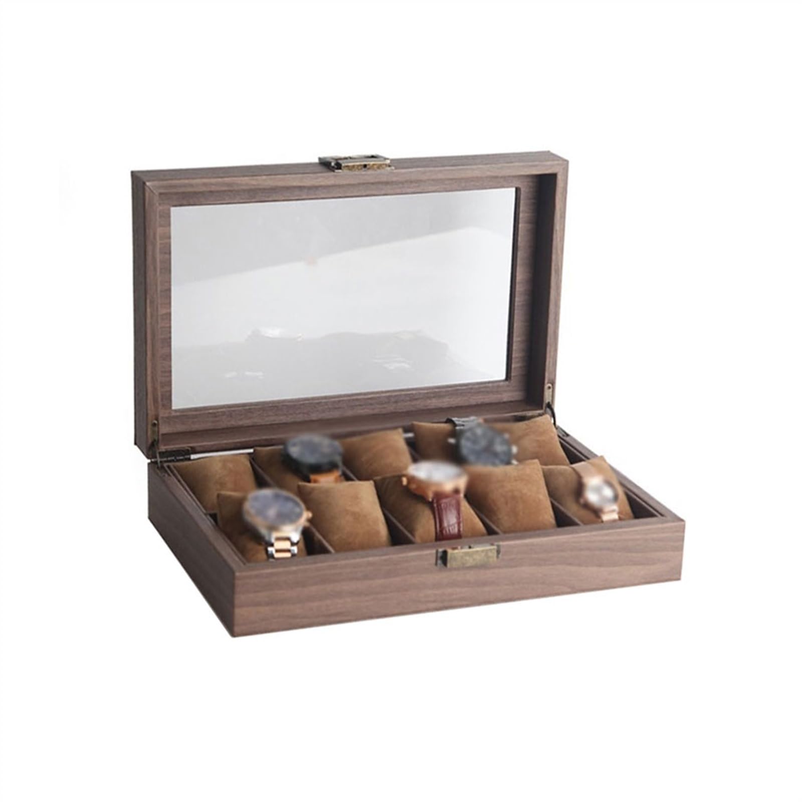 ANVLOJRIH Watches Box Large Capacity Watch Storage Box Multifunctional Jewelry Storage Box Watch Stand Watch Box