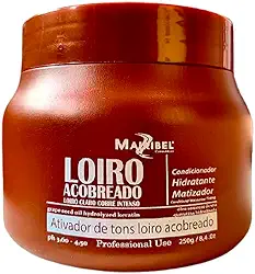 Mascara Matizadora Loiro Acobreado Mairibel 250g