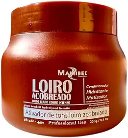 Mascara Matizadora Loiro Acobreado Mairibel 250g