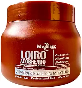 Mascara Matizadora Loiro Acobreado Mairibel 250g