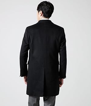 Amazon | [ニューヨーカー] チェスターコート カシミヤ混 ショート