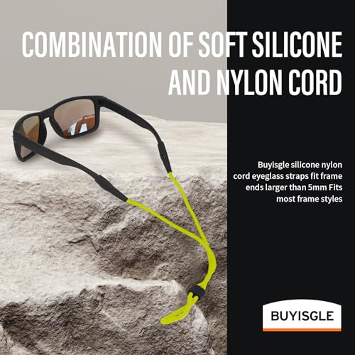 Buyisgle Alça para Óculos de Sol - Cordões para Óculos de Sol para Homens, Mulheres e Crianças - Sup