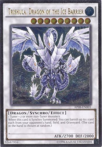 YU-GI-OH! - Trishula, Dragon of The Ice Barrier (AP08-EN001) - Astral Pack: Booster Eight - Unlimited Edition - Ultimate Rare