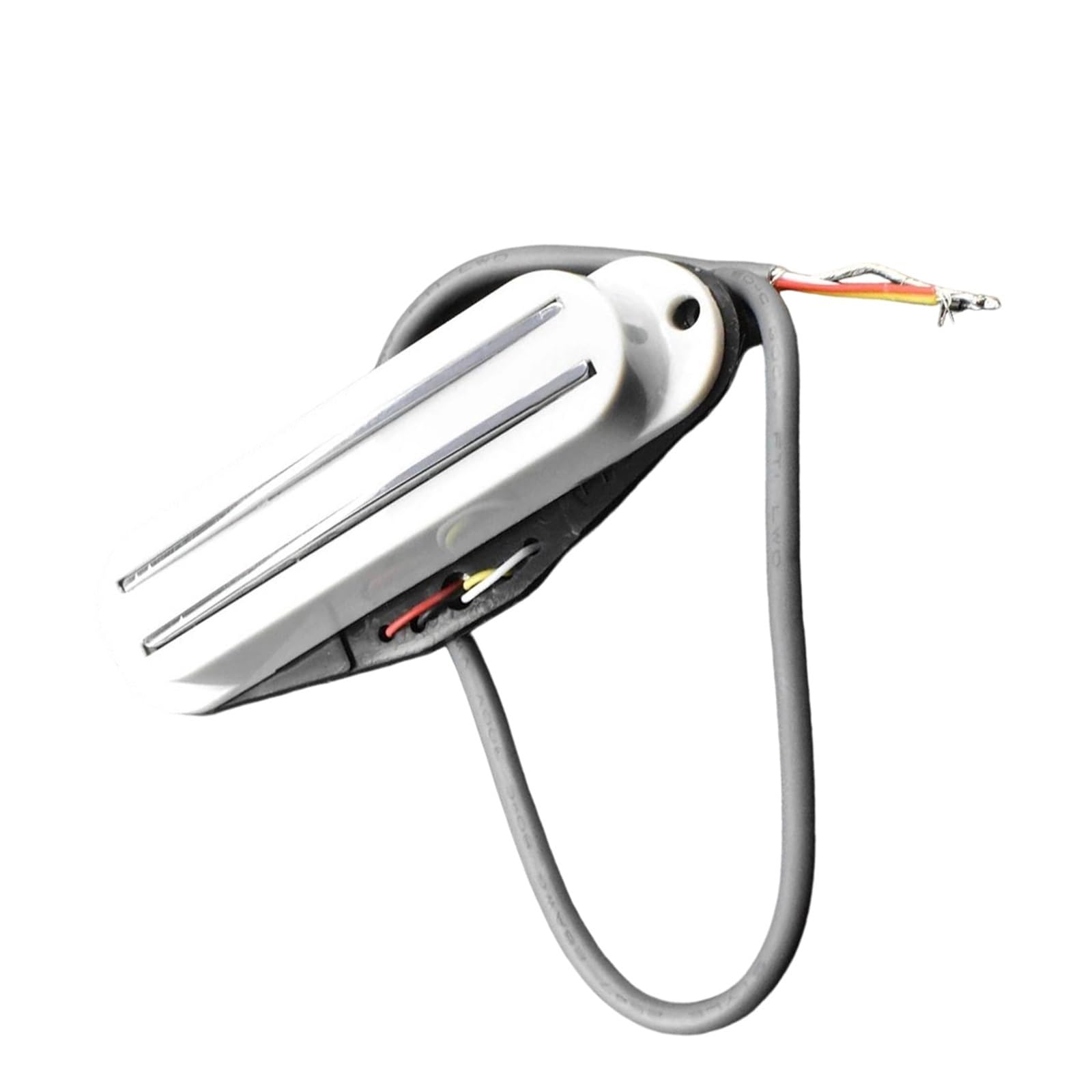 Pickup Per Chitarra Acustica Elettrica Professionale Per Principianti Accessori A Doppia Bobina Colorati(White)