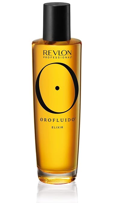 REVLON PROFESSIONAL – Orofluido Original Elixir, Sérum con Aceite de Argán, Nutre, Suaviza, Fortalece y Restaura el Pelo, Brillo de Larga Duración, para Todo Tipo de Cabellos Secos y Dañados - 100 ml