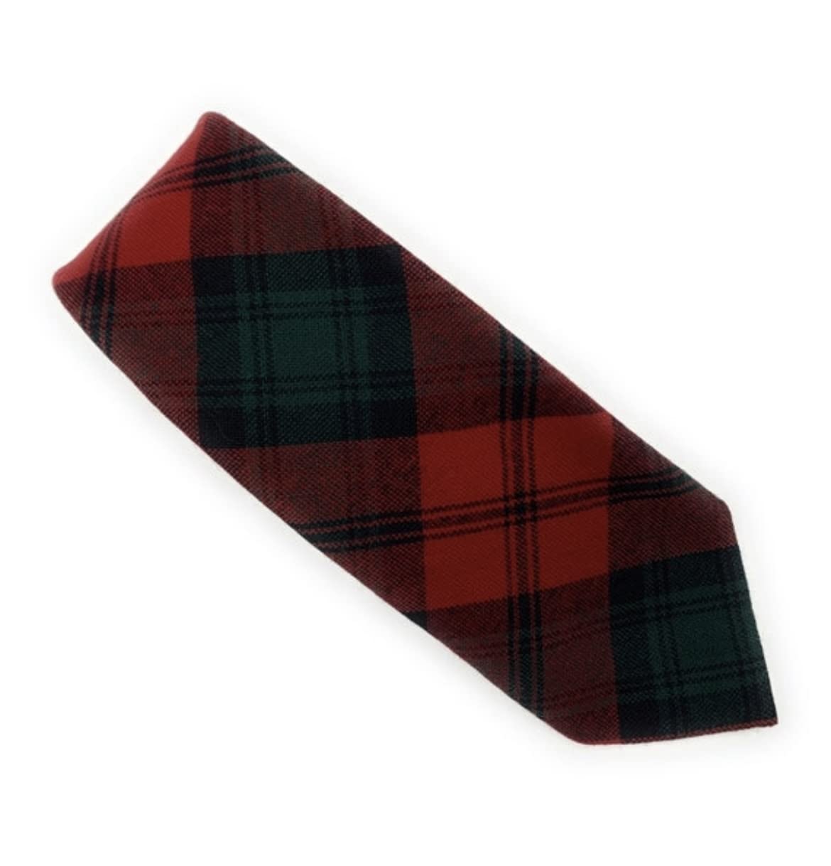 Tartan Tweeds Men's Kerr Modern Traditional Tartan Necktie 100% Wool British Made