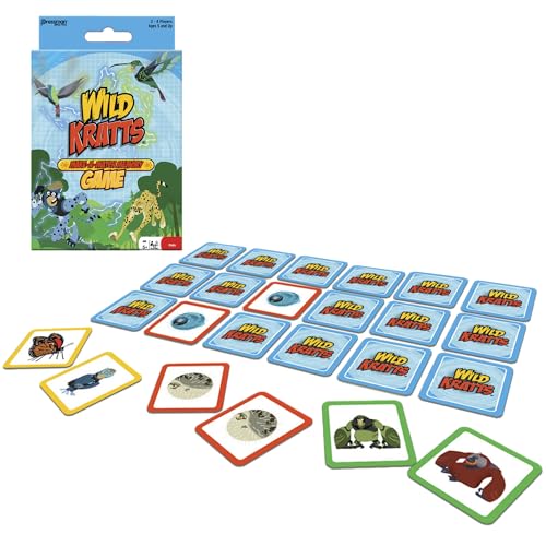 Wild Kratts Make A Match juego de mesa miniatura 2