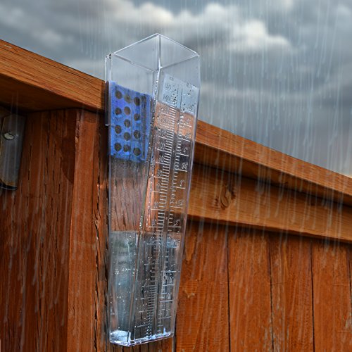 OUTWEST TRADING Professional Outdoor Rain Gauge for Yard, Heavy Duty. - Thumbnail 5