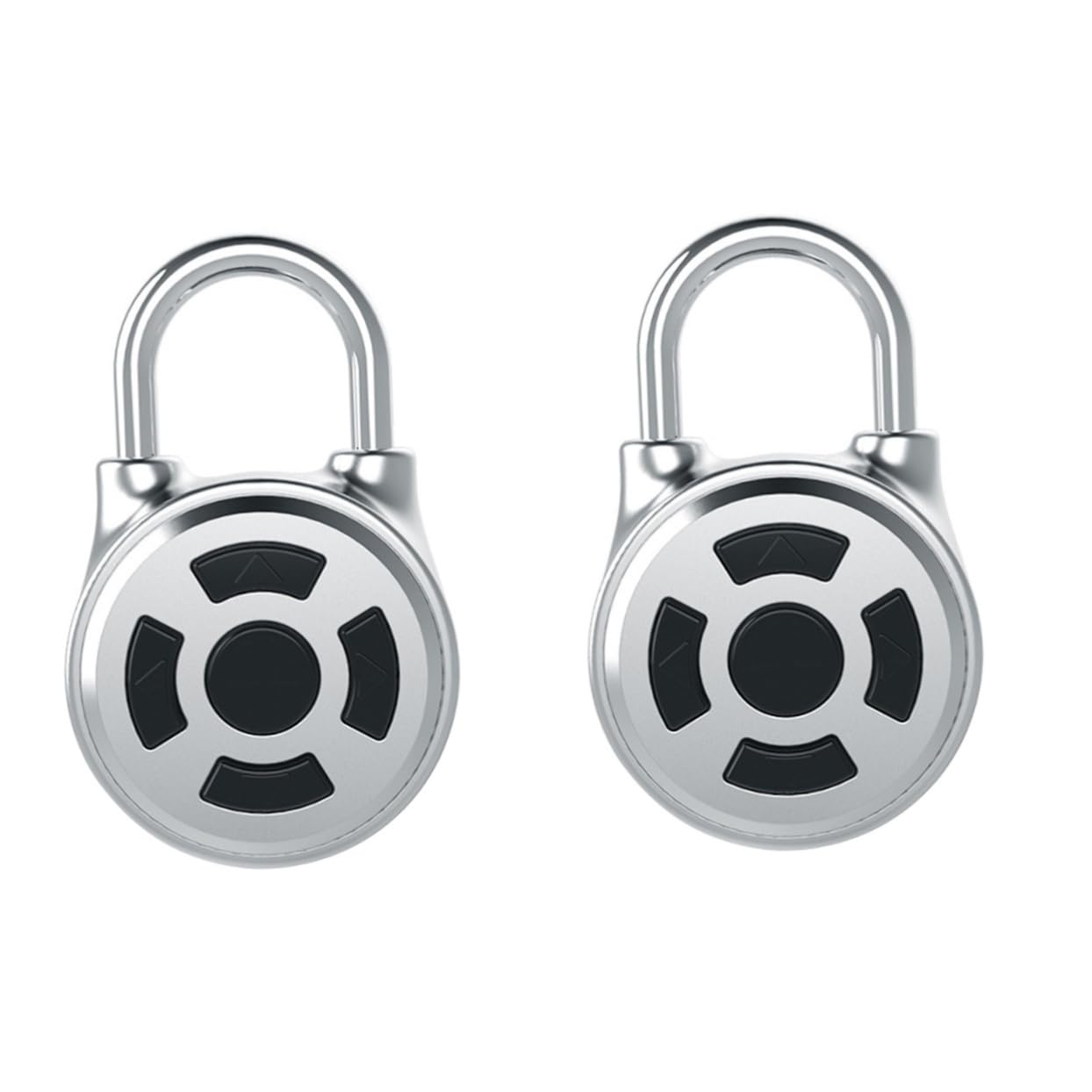 UKCOCO 2stücke Smart Padlock Mit -funktion Tragbarer Elektronischer Schloss Für Schließfächer Gepäck Und Aufbewahrung Und Robust Für Fitnessstudios Und Reisen