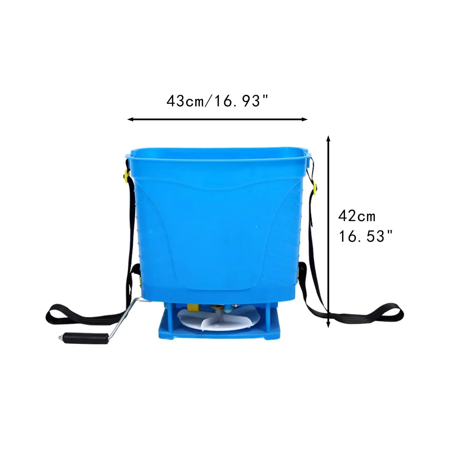 Semoir Épandeur de fumier Manuel Pulvérisateur de fumier Fournitures de Jardin Sac à Dos agricole semoir Manuel