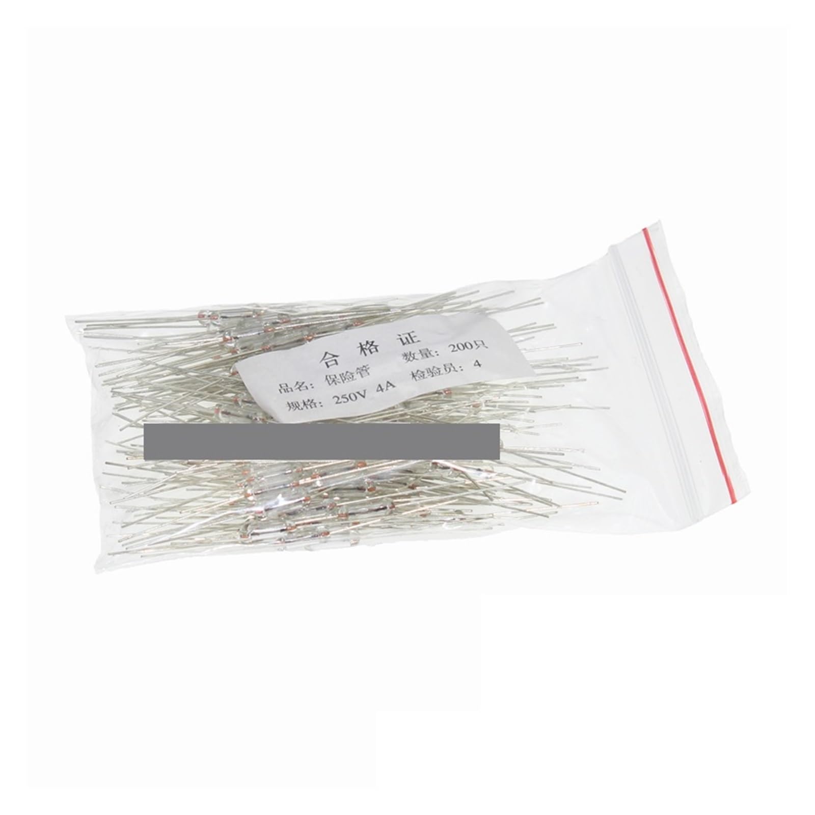 Fusible axial en verre rapide 3x10mm 2A haute précision