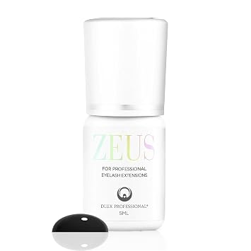 Zeus Eyelash Extension Glue, Professional Lash Adhesive, 5 ml Bottle