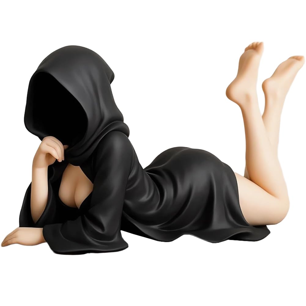 Jiumaocleu Anime Mysterious Statue Figure - 10CM Mysterious Bookshelf Sculpture Figurine PVC Decorations Desktop Ornaments
