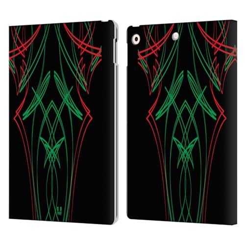 Protection iPad 10.2 portefeuille cuir vert compatible tablette Apple 2019 2020 2021